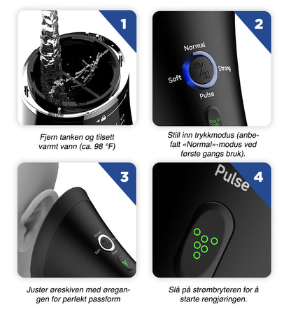 Voldic™ Elektrisk Ørevoksfjerningssett