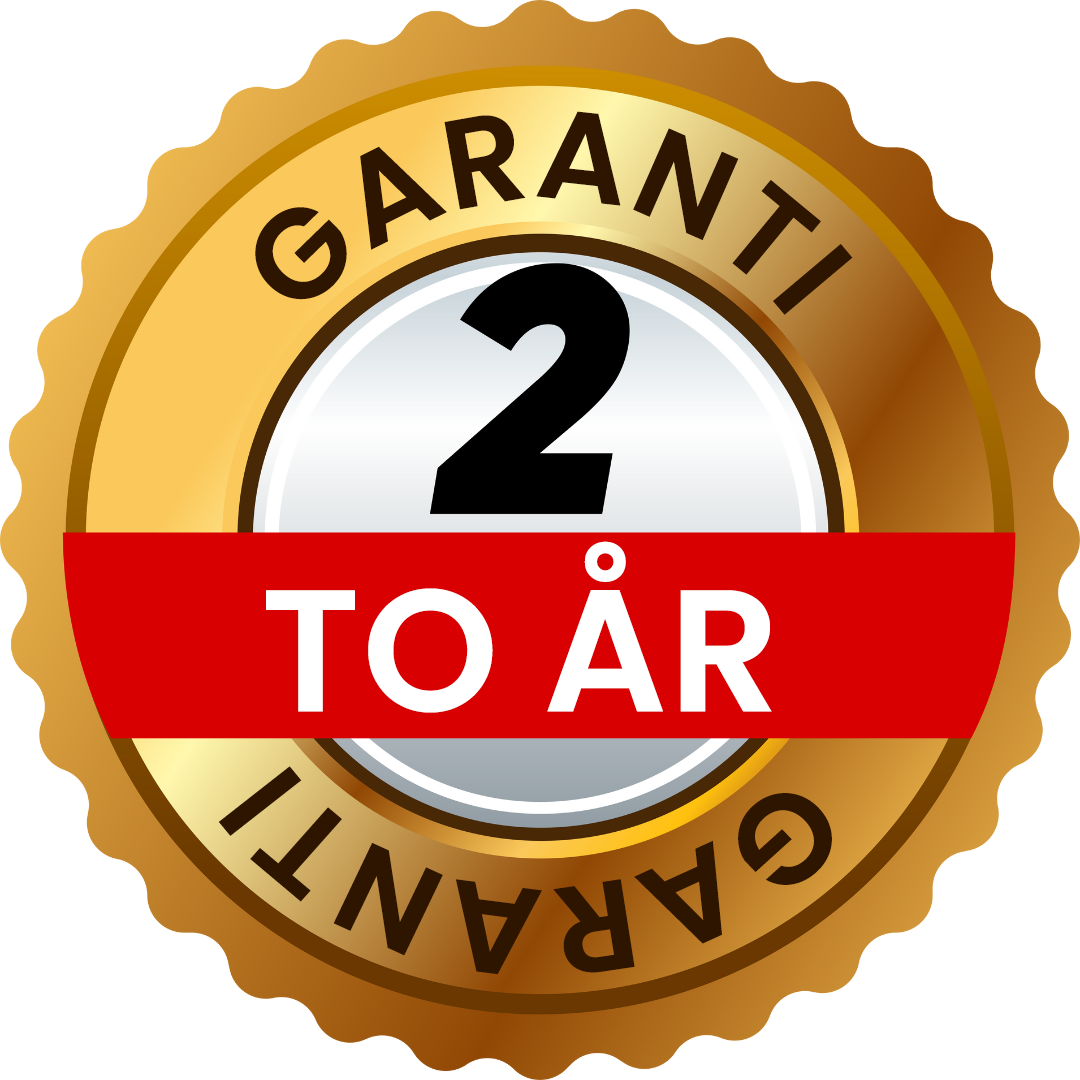 2-års garanti